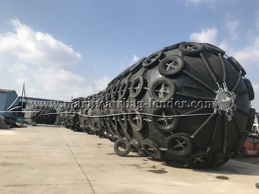 Πνευματικά πλοία Ναυτικά φτερούγα 50kPa / 80kPa Φυσικό καουτσούκ