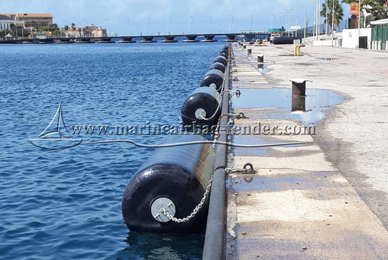 Κύλινδρος ΕΥΑ Φόμα γεμάτο Fender Πολυουρεθάνιο επικαλυμμένο Marine Foam Fender