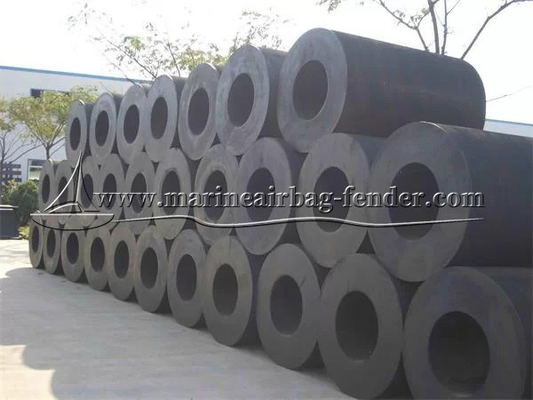Διαφορετικό EPDM Fender κυλινδρικό φυσικό καουτσούκ Marine Fender