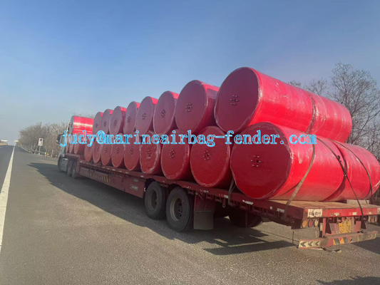 Δυσσωματικότητα 30-120Kg/m3 ΕΥΑ Φουσκωτήριος Φεντερ με Δίκτυο Αλυσίδας Δίκτυο ελαστικών και εξωτερικό υλικό πολυουρίας